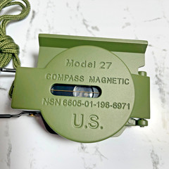 Cammenga 3HCS U.S. Military Lensatic Compass Waterproof Hiking Survival