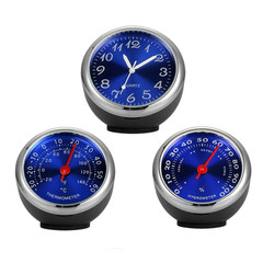 Removable Car Dashboard Panel Clocks + Thermometer + Hygrometer 3 in 1 Set Motor
