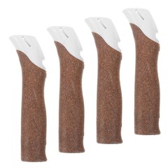 4Pcs Walking Cane Cork Grip Handles with Easy Installation for Hiking Gear