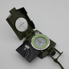 Impact Resistant & Waterproof Multifunctional Compass for Hiking, Camping
