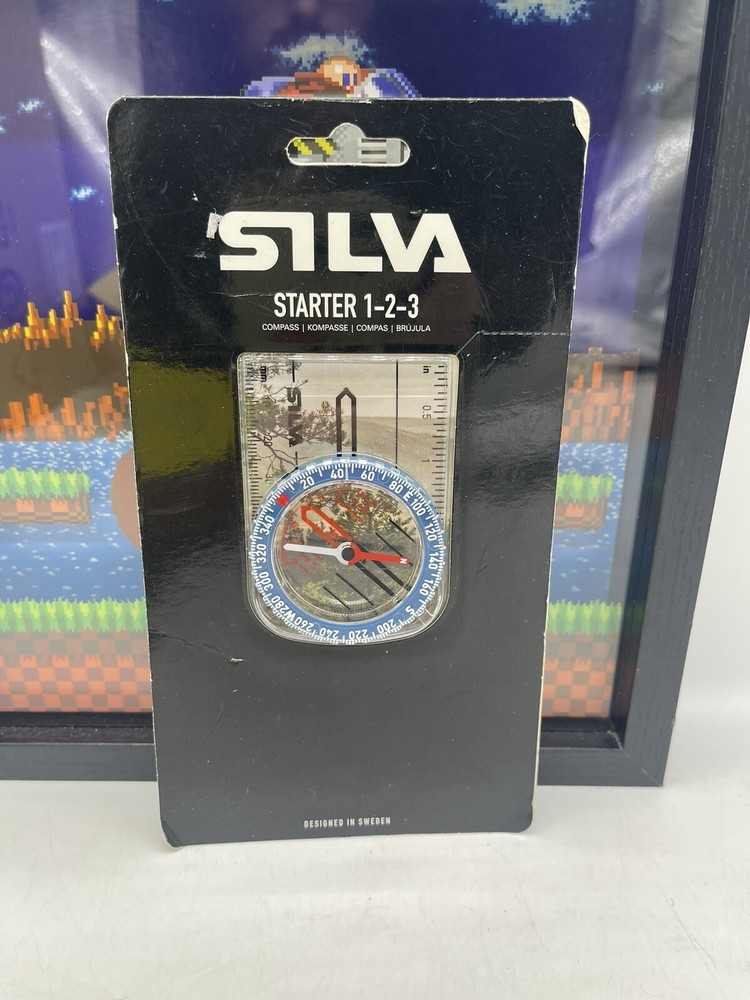 Silva Starter 1-2-3 Compass System Designed in Sweden Waterproof Camping