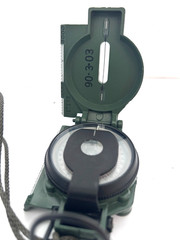 Cammenga Model 3H Tritium Lensatic Compass Olive Drab US Military Issue Pouch