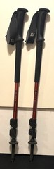 Pair Of Black Diamond Trail Hiking Poles Sticks Left And Right