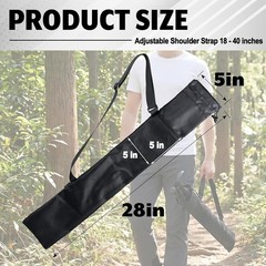 Trekking Poles Carry Bag Portable Hiking Poles Carrying Shoulder Bag Tent Pol…