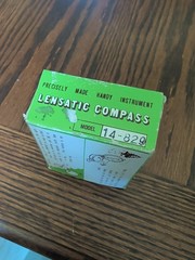 Lensatic Compass Vintage Japanese Made – Model 14-829 Japan 103