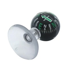Waterproof Vehicle Navigation Ball Car Compass Ball with Suction Cup Base