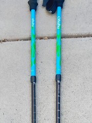 Set of Ohuhu Trekking Poles 105-135CM 7075 Duralumin ..5P