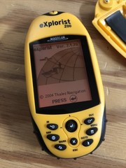Magellan Explorist 200 Handheld Portable GPS Navigation System With Case