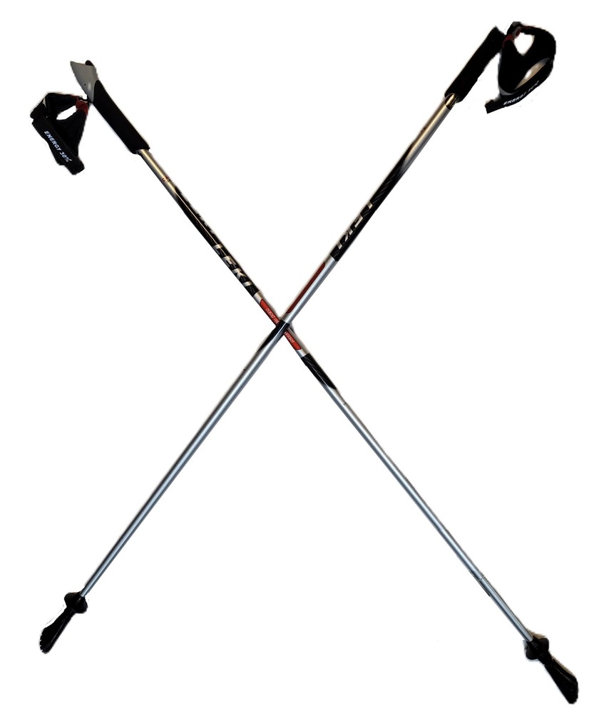 LEKI Nordic Walking Pacer Ultra Lightweight HM Carbon 105cm Silver