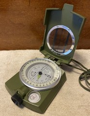 SE Camouflage Military Prismatic Sighting Compass Survivor Series W/Case