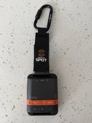 SPOT GEN4 Satellite GPS Messenger w/ SOS, Carabiner Clip, Box & Manuals