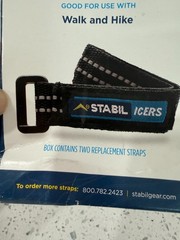 STABILICERS Replacement Powder Straps Unisex Walk Hike Snow Bundle of 2 New