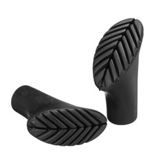 10 Reinforced Rubber Tip End Cap Hammers Trekking Pole Hiking Walking Stick Cane