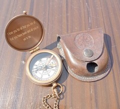 Personalized Working Compass, Engraved Compass, Anniversary Gift, Graduation Gif