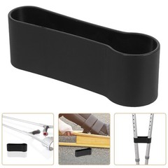 Black Plastic Crutch Holder Clip for Trekking Poles Walking Stick Accessories