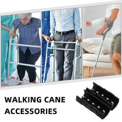 10pcs Walker Tube Crutch Pin Locks Plastic Walking Sticks Canes Clamps