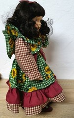 Artist doll porcelain doll 39 cm collector rarity Vintage