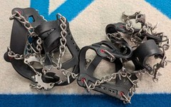 Kahtoola MICROspikes Footwear Traction Device Crampons Snow Ice Trail NEW Medium