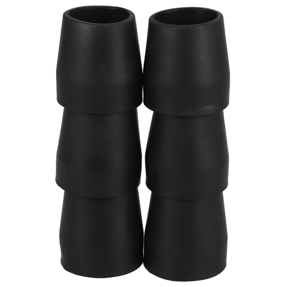 6 Pcs Replacement Cane Tips Hiking Pole Protectors Walking Stick