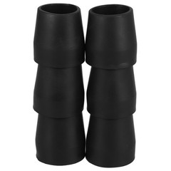 6 Pcs Replacement Cane Tips Hiking Pole Protectors Walking Stick