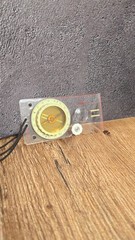 Vintage DDR Sport 4 Compass Freiberger Precision Compass w Original Manual Case