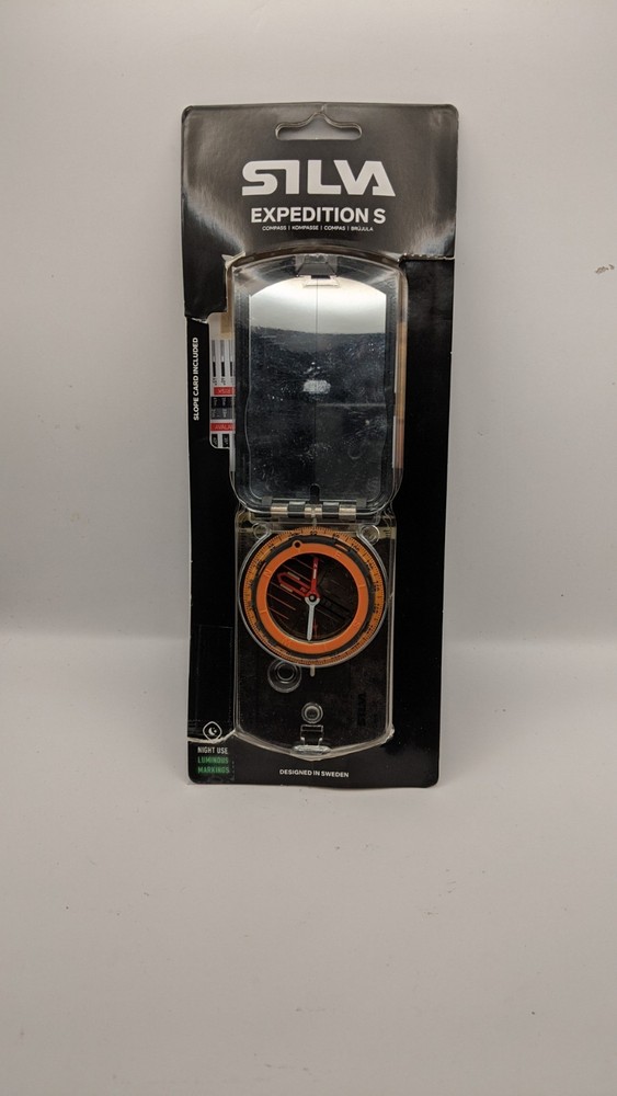 Silva Expedition S Compass | Luminous for Night, Hiking, Trekking, Hunting