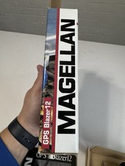 Magellan GPS Blazer 12 Satellite Navigator – tested & works – incl box & instr