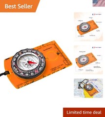 Advanced Orienteering Compass for Accurate Navigation – Perfect Survival Gift