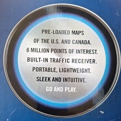 Alpine Blackbird PMD-B100T Automotive Portable navigation / Charging Dock