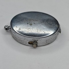 Vintage YCM Japan Stainless Steel Pocket Hiking Backpacking Compass, As Pictured