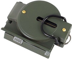 Red Rock Outdoor Gear Military Marching Compass, Black, One-Size 452MRC