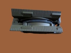 U.S MILITARY STYLE METAL COMPASS LIQUID FILLED SLIDE RULER WITH NYLON OD POUCH