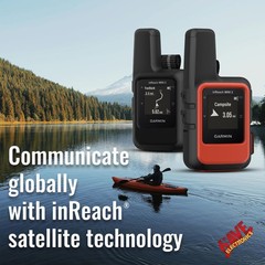 Garmin inReach Mini 2 Satellite Communicator Handheld for Hiking Bundle – Red