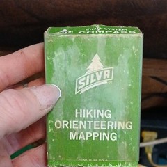 Silva Liquid Filled Compass for Hiking Orienteering Mapping, Clear Plastic