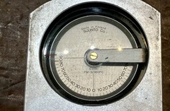 Vintage Suunto • PM-5/360PC • Clinometer with Leather Case • Made In Finland