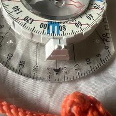 BRUNTON USA Mirrored Declination Compass Rear
