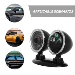 Luxshiny Two-in-One Vehicle Boat Compass Accurate Navigation