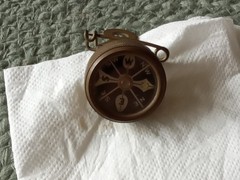 Vintage West German Pin-On Belt Field Compass