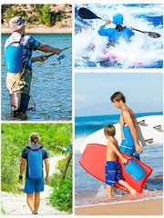 Waterproof Dry Bag for Women Men – 5L//20L/30L/40L Roll Top 10L – Blue