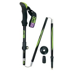 Adjustable Lightweight Trekking Poles Hiking Stability Foam Handles Carry Bag US