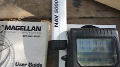 MAGELLAN GPS NAV 5000 D WORKS ORIGINAL BOX INTRUCTIONS ACCESORIES