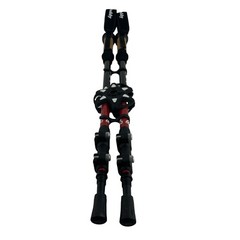TrailBuddy Black/Red Collapsible Lightweight Hiking Trekking Poles 1 Pair NEW