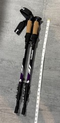 New Trail Buddy Ultra-Strong Aluminum & Cork Trekking Poles Hiking Poles