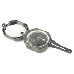 Pocket Transit Army Geology Compass for Outdoor Hiking Camping Survival Marching