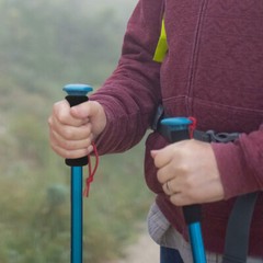2 Pcs Cane Handle Grips Foam Replacement Walking Aid Cover Man