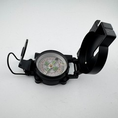 Meade Lensatic Compass Shell Military Camping Survival Pocket
