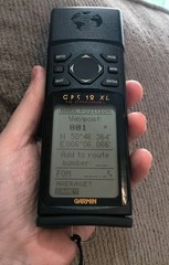 Garmin GPS 12XL 12 Channel Personal Navigator Mapping Hiking Trekking & Case EUC
