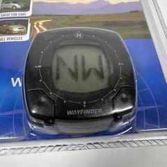 Wayfinder Cordless Digital Car Compass V100 PNI Corp New