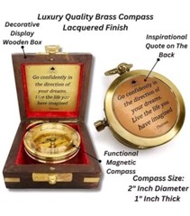 Oaki Way Dream Chaser Compass, Great Gift For All Ocations- Graduation