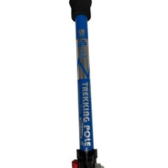 Weanas Silver Blue 1Pc Ultralight Adjustable Folding Collapsible Trekking Pole